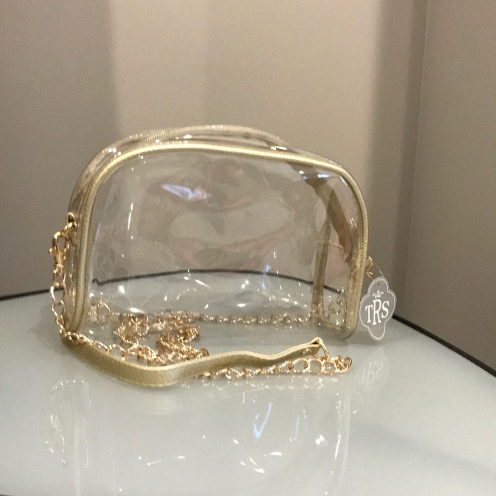 Clear over the shoulder bag